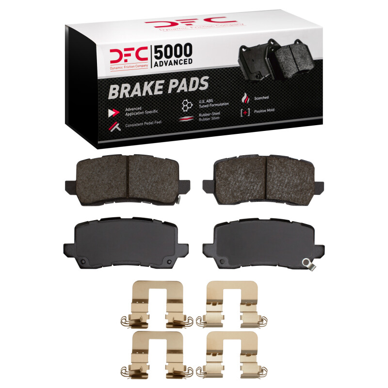 Acura TLX Brake Pads - Rear - DFC - 5000 Advanced Ceramic - `14-`20