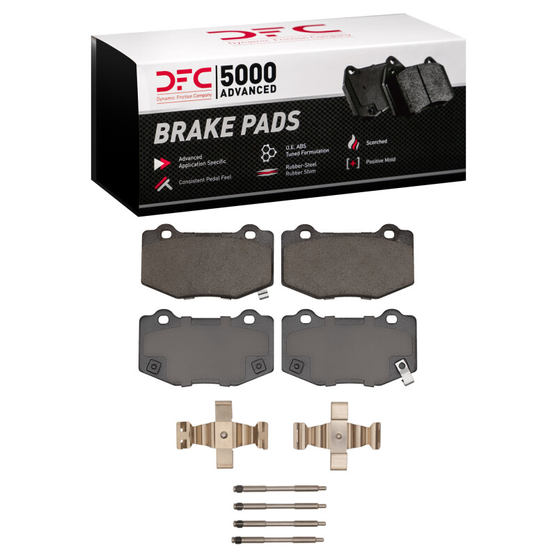 Chevrolet Camaro Brake Pads - Rear - DFC - 5000 Advanced Ceramic - `14-`21