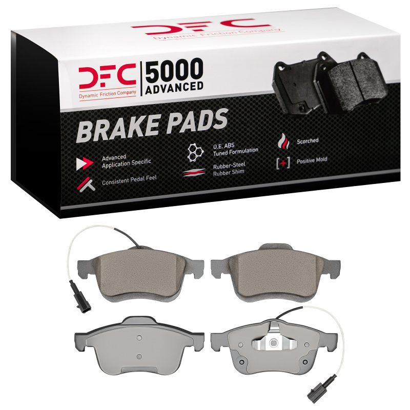 Ram ProMaster City Brake Pads - Front - DFC - 5000 Advanced Ceramic - `15-`20