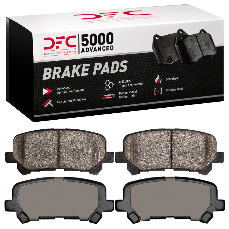 Acura MDX Brake Pads - Rear - DFC - 5000 Advanced Ceramic - `07-`25