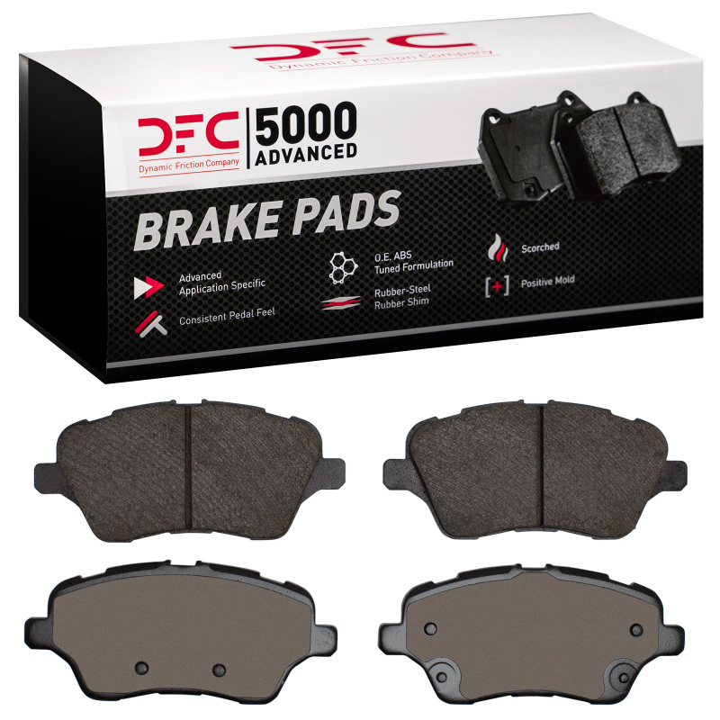 Ford Transit Courier Brake Pads - Front - DFC - 5000 Advanced Ceramic - `14-`23