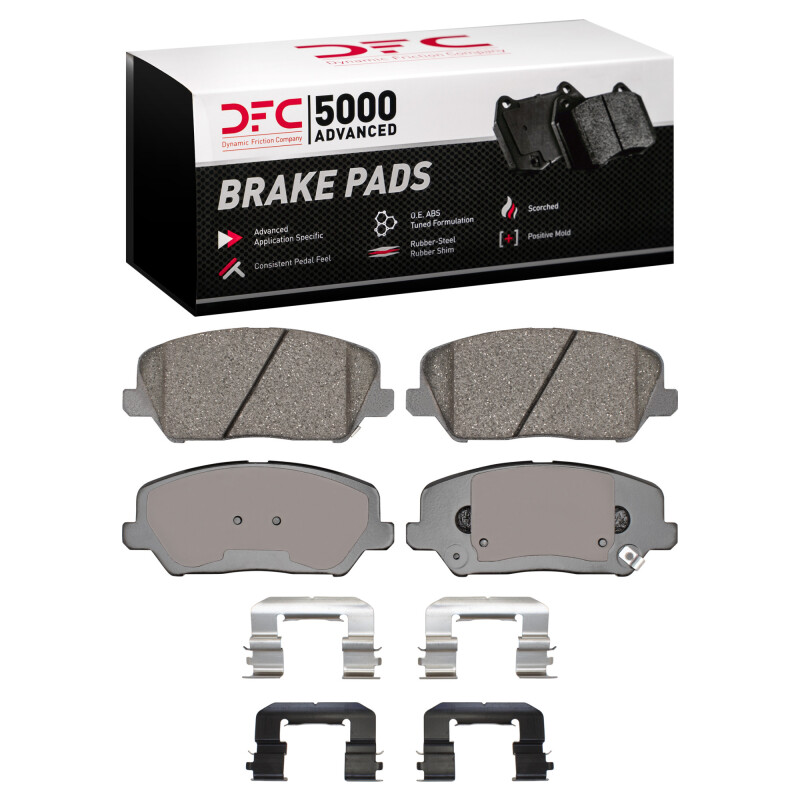 Kia Forte Brake Pads - Front - DFC - 5000 Advanced Ceramic - `14-`18