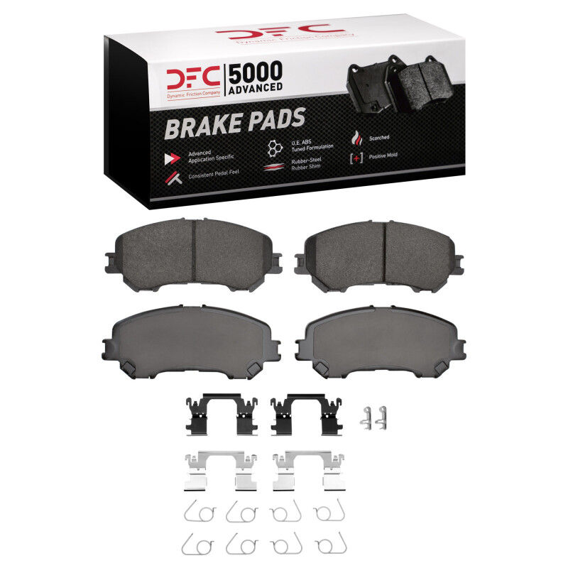 Nissan Qashqai Brake Pads - Front - DFC - 5000 Advanced Ceramic - `14-`23