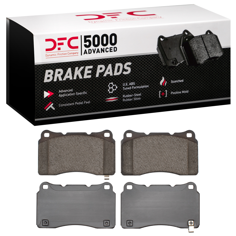 Hyundai Genesis Coupe Brake Pads - Front - DFC - 5000 Advanced Ceramic - `10-`16