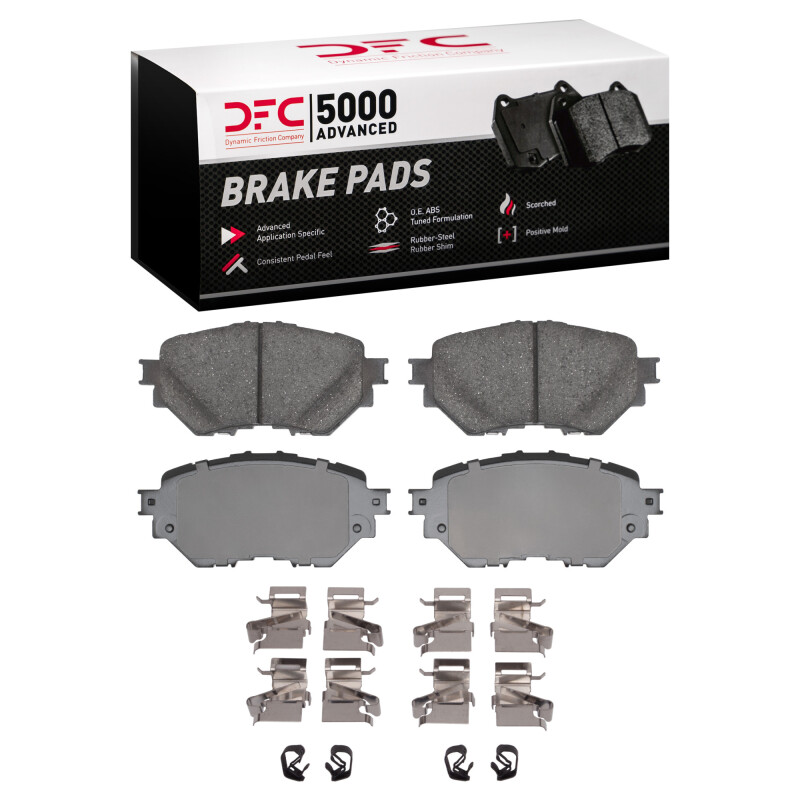 Mazda 3 Brake Pads - Front - DFC - 5000 Advanced Ceramic - `14-`18