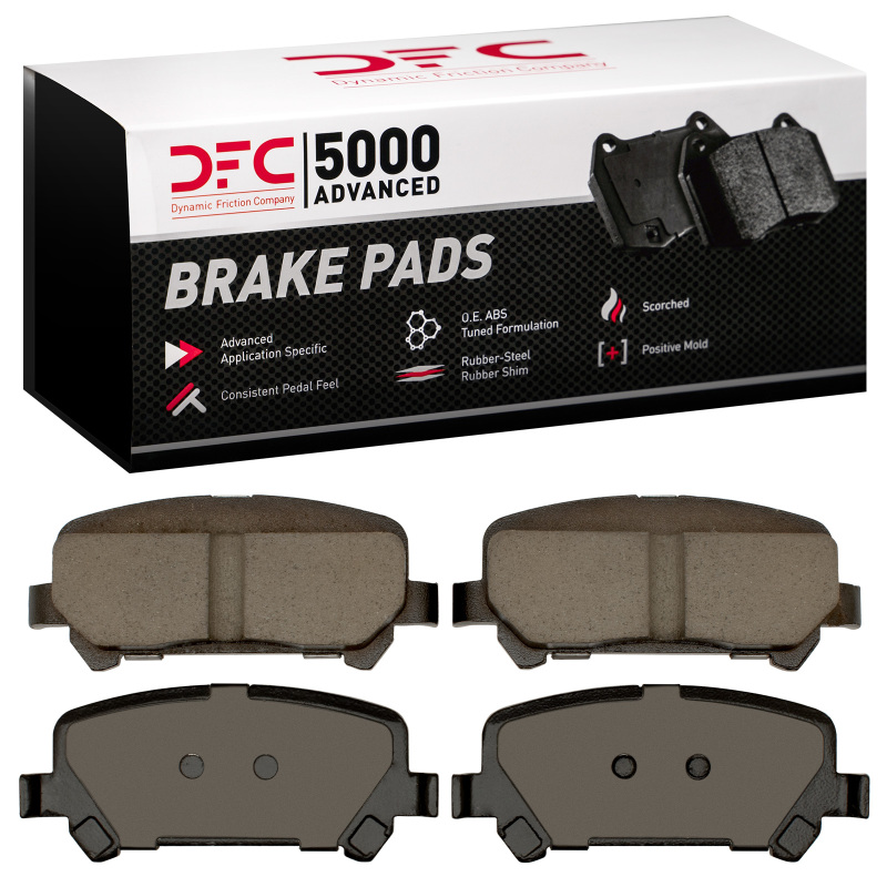 Chevrolet Colorado Brake Pads - Rear - DFC - 5000 Advanced Ceramic - `15-`20