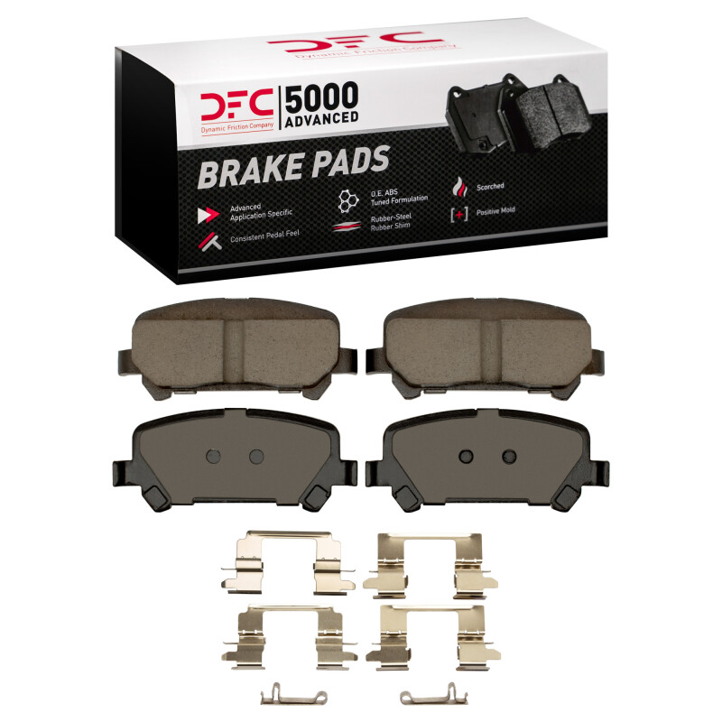 Chevrolet Colorado Brake Pads - Rear - DFC - 5000 Advanced Ceramic - `15-`20