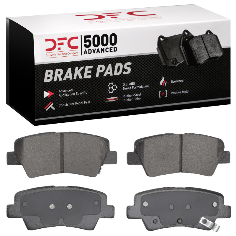 Hyundai Veloster Brake Pads - Rear - DFC - 5000 Advanced Ceramic - `12-`24