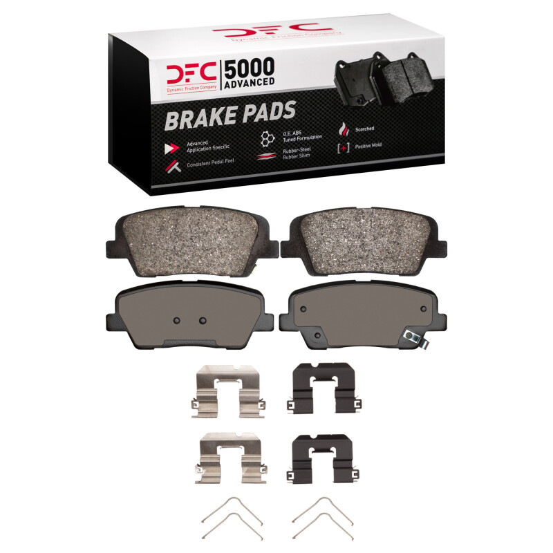 Genesis G70 Brake Pads - Rear - DFC - 5000 Advanced Ceramic - `07-`22