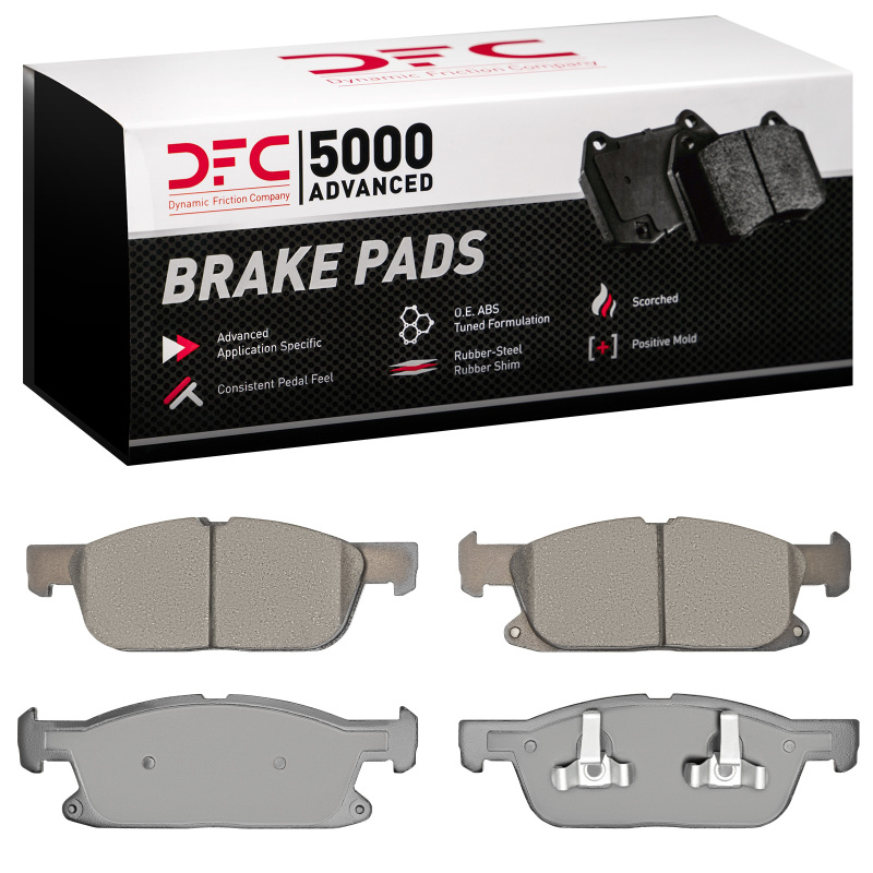 Ford Edge Brake Pads - Front - DFC - 5000 Advanced Ceramic - `15-`25