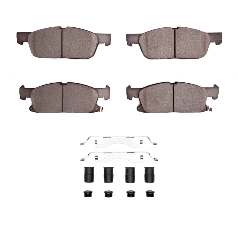 Ford Fusion Brake Pads - Front - DFC - 5000 Advanced Ceramic - `17-`20