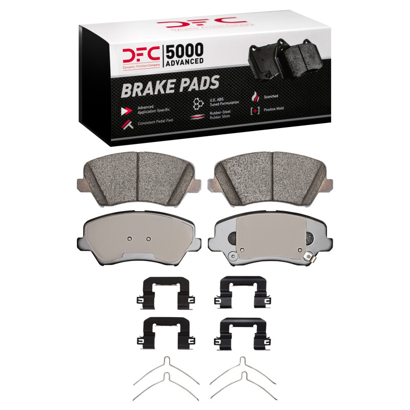 Hyundai Veloster Brake Pads - Front - DFC - 5000 Advanced Ceramic - `16-`21