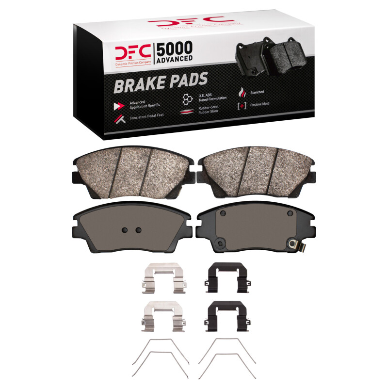 Hyundai Tucson Brake Pads - Front - DFC - 5000 Advanced Ceramic - `16-`22