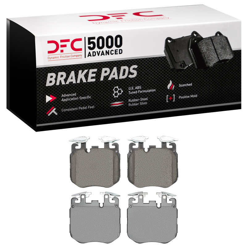 BMW 750i xDrive Brake Pads - Front - DFC - 5000 Advanced Ceramic - `16-`20