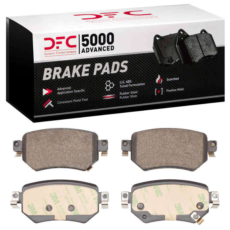 Mazda 6 Brake Pads - Rear - DFC - 5000 Advanced Ceramic - `16-`21