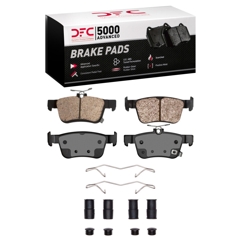 Acura RDX Brake Pads - Rear - DFC - 5000 Advanced Ceramic - `16-`25