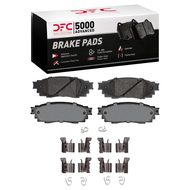 Lexus RX450h Brake Pads - Rear - DFC - 5000 Advanced Ceramic - `16-`25