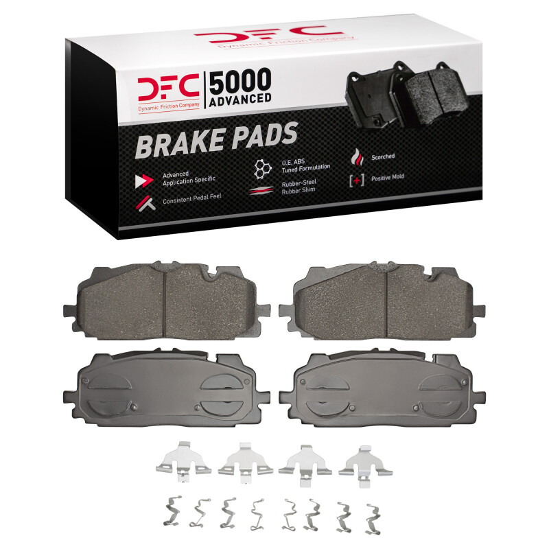 Audi Q7 Brake Pads - Front - DFC - 5000 Advanced Ceramic - 2017