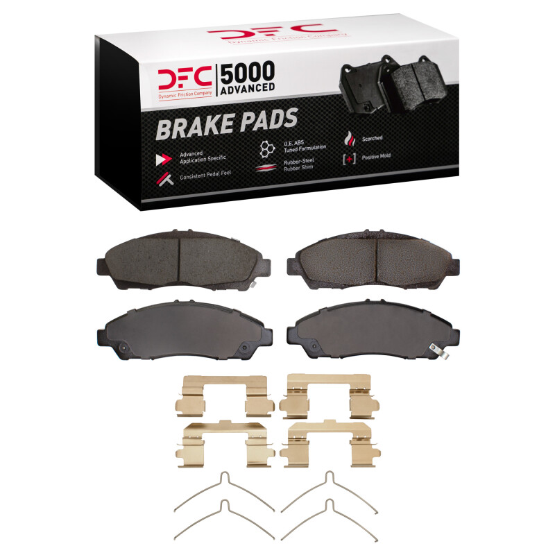 Buick Enclave Brake Pads - Front - DFC - 5000 Advanced Ceramic - `17-`20