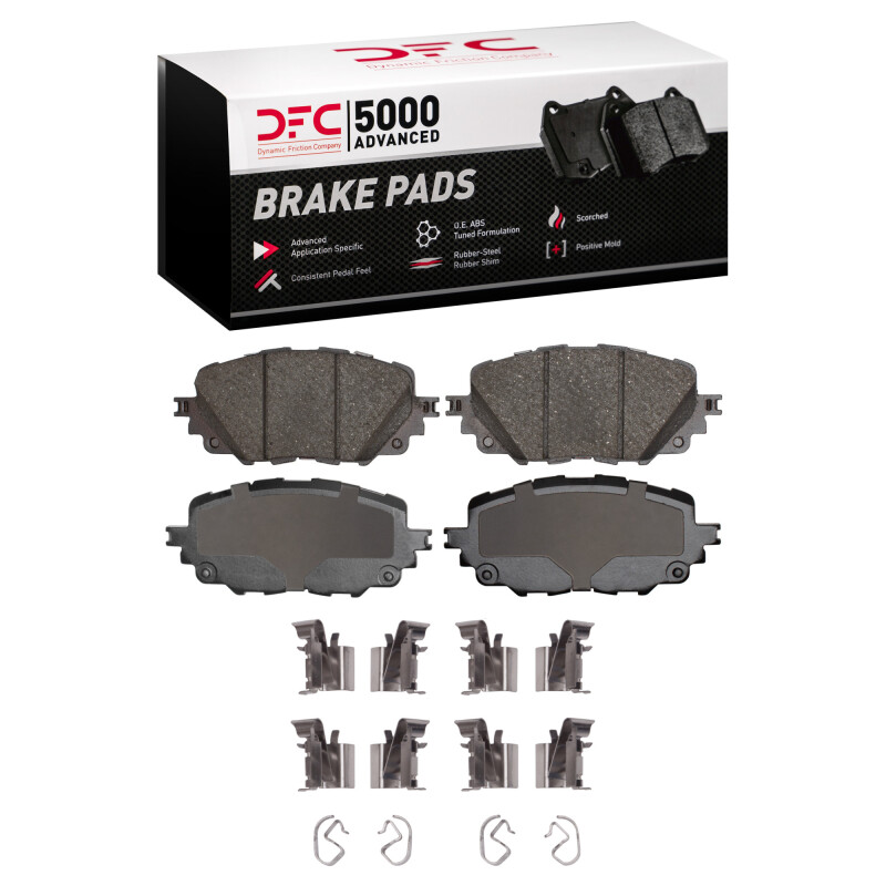 Mazda MX-5 Miata Brake Pads - Front - DFC - 5000 Advanced Ceramic - `16-`25