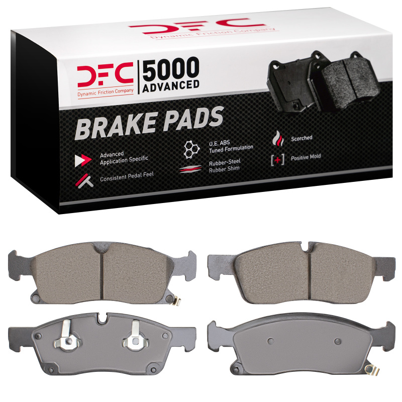 Dodge Durango Brake Pads - Front - DFC - 5000 Advanced Ceramic - `11-`22