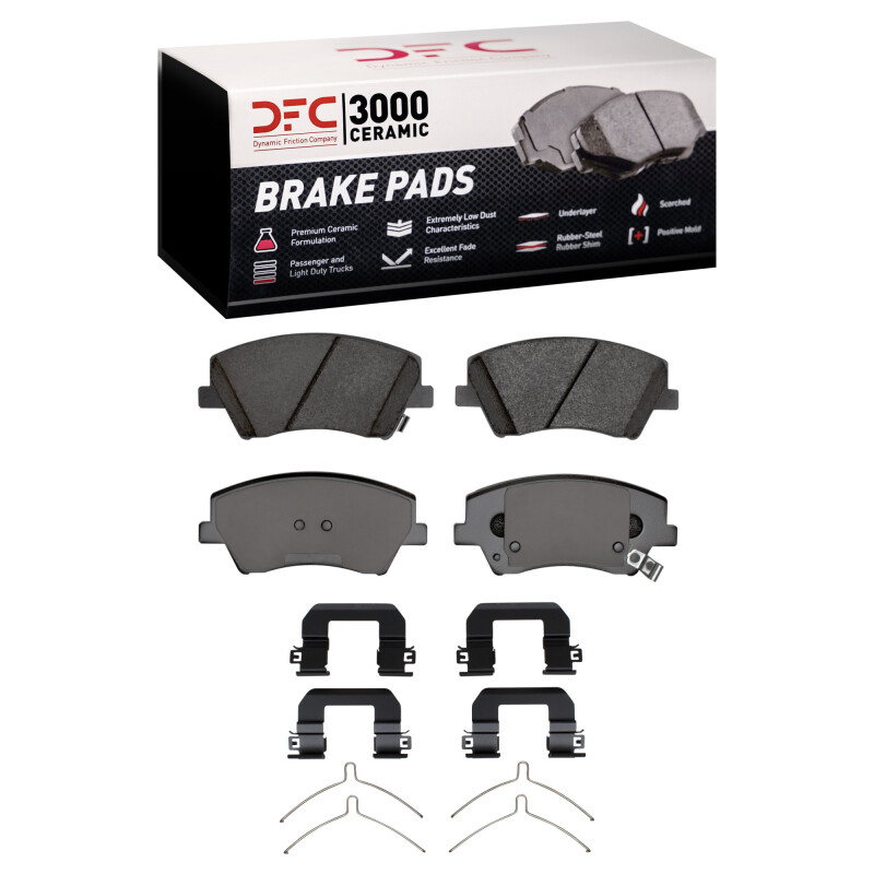 Hyundai Elantra Brake Pads - Front - DFC - 5000 Advanced Ceramic - `17-`22