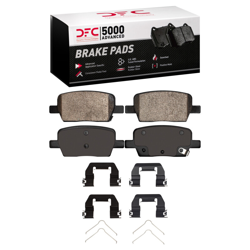Buick Enclave Brake Pads - Rear - DFC - 5000 Advanced Ceramic - `16-`24