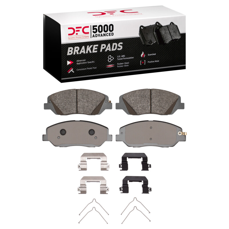Hyundai Santa Fe XL Brake Pads - Front - DFC - 5000 Advanced Ceramic - `06-`19