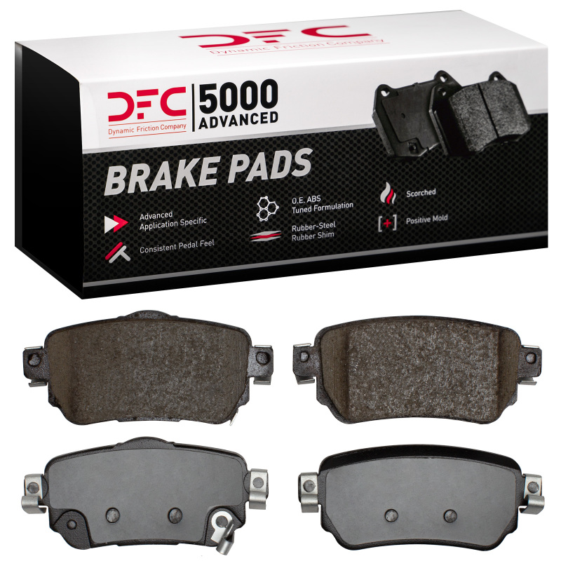 Nissan Leaf Brake Pads - Rear - DFC - 5000 Advanced Ceramic - `17-`25