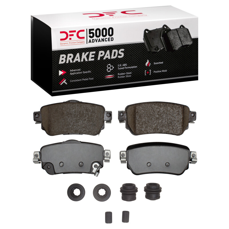 Nissan Qashqai Brake Pads - Rear - DFC - 5000 Advanced Ceramic - `17-`25