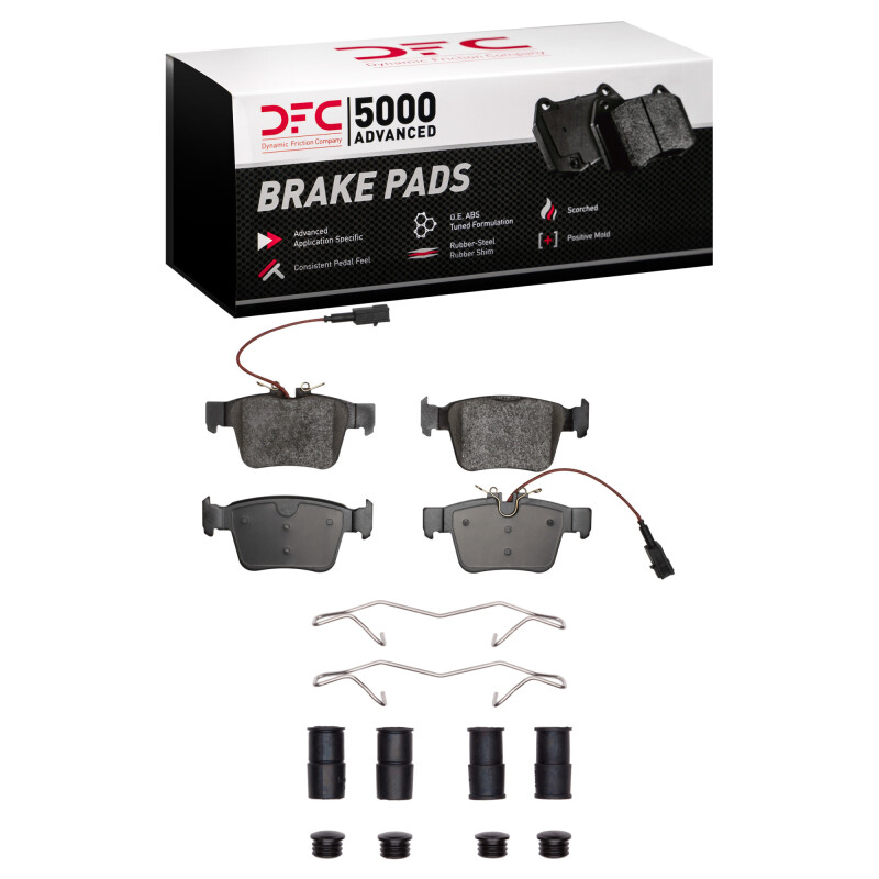 Alfa Romeo Giula Brake Pads - Rear - DFC - 5000 Advanced Ceramic - `17-`25
