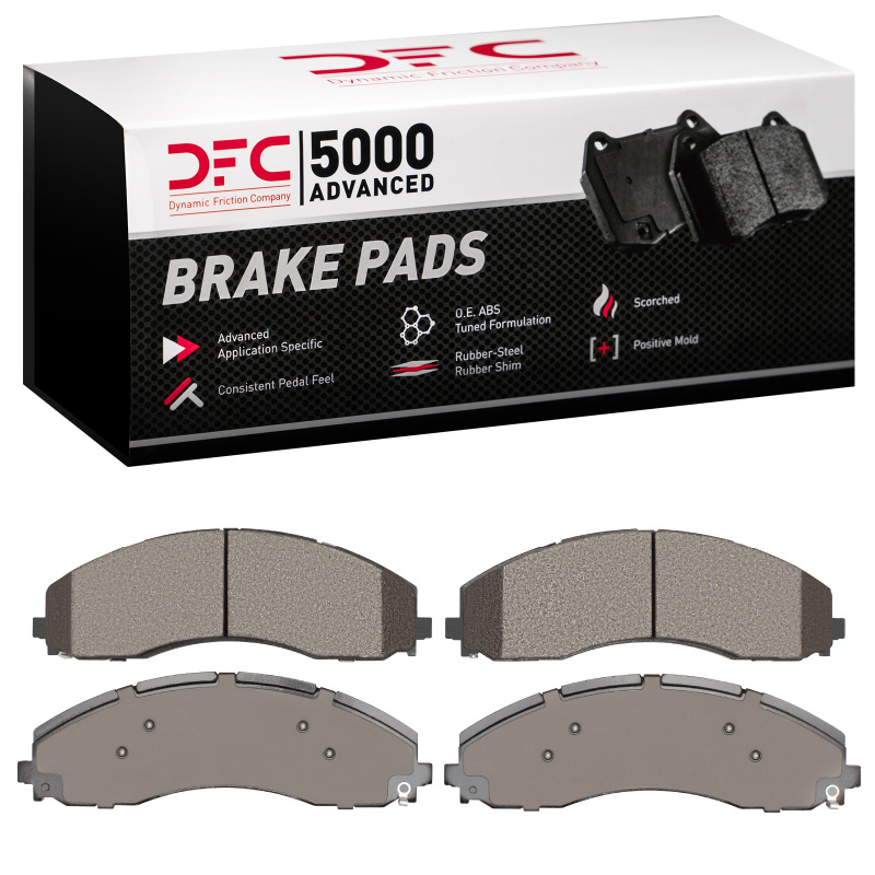 Ford F-550 Super Duty Brake Pads - Front/Rear - DFC - 5000 Advanced Semi Metallic - `17-`24