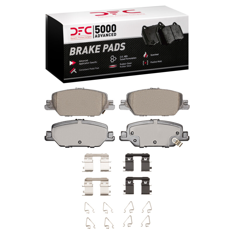 Honda CR-V Brake Pads - Rear - DFC - 5000 Advanced Ceramic - `17-`25