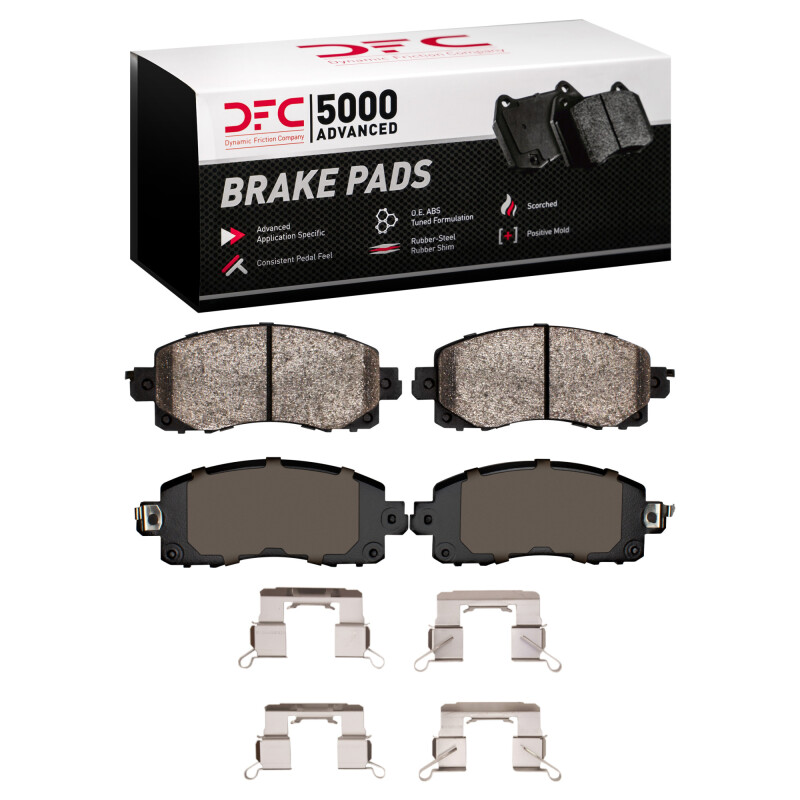 Subaru Forester Brake Pads - Front - DFC - 5000 Advanced Ceramic - `17-`25