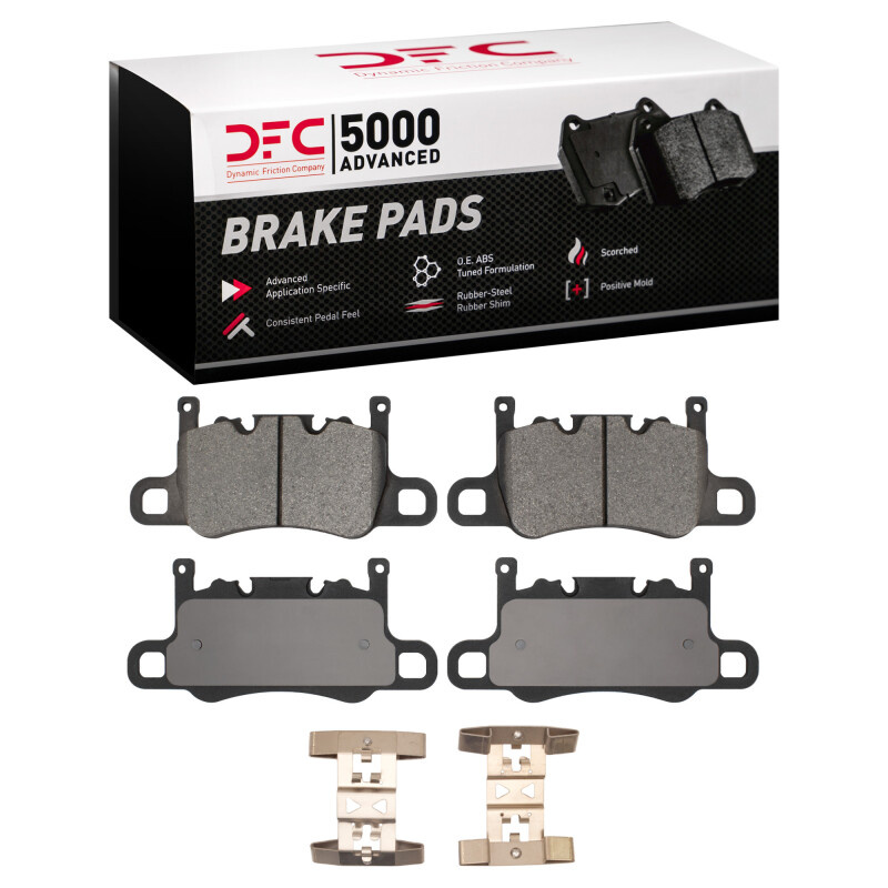 Audi RS e-TRON GT Brake Pads - Rear - DFC - 5000 Advanced Low Metallic - `17-`25