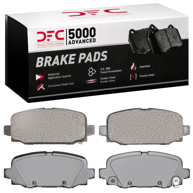 Jeep Compass Brake Pads - Rear - DFC - 5000 Advanced Ceramic - `17-`25