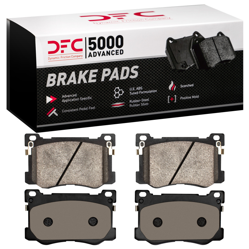 Genesis G80 Brake Pads - Front - DFC - 5000 Advanced Ceramic - `15-`20