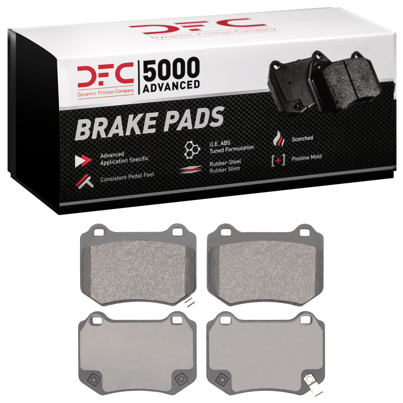 Subaru WRX Brake Pads - Rear - DFC - 5000 Advanced Low Metallic - `18-`25