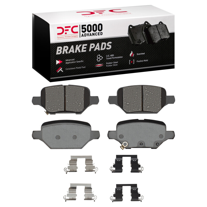 Buick Encore Brake Pads - Rear - DFC - 5000 Advanced Ceramic - `18-`22