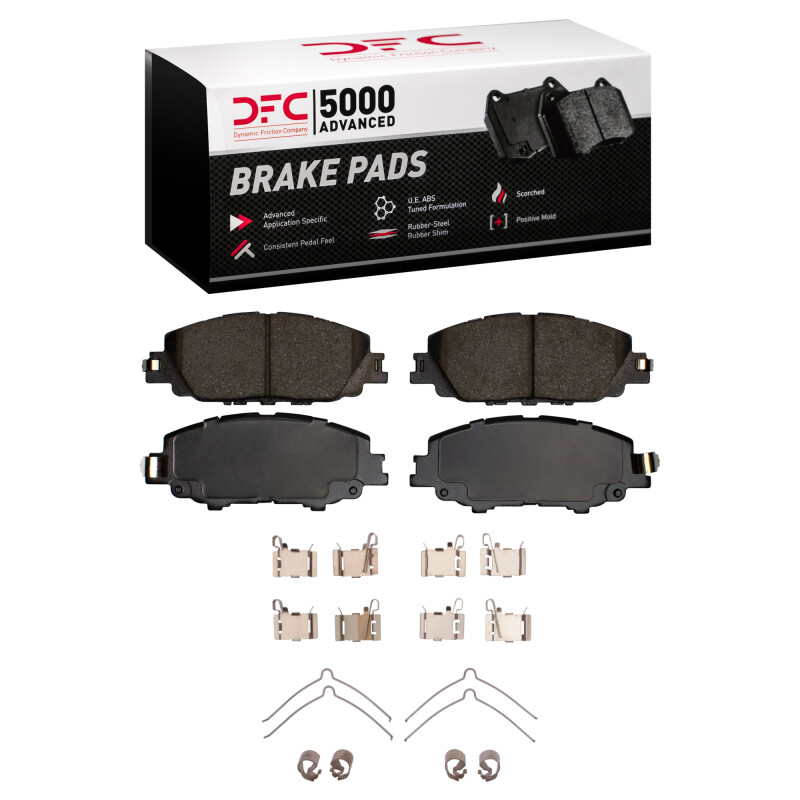 Toyota Prius Prime Brake Pads - Front - DFC - 5000 Advanced Ceramic - `19-`25