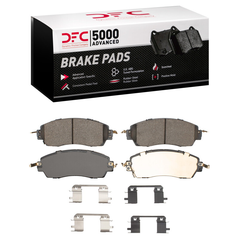 Honda CR-V Brake Pads - Front - DFC - 5000 Advanced Ceramic - `23-`25