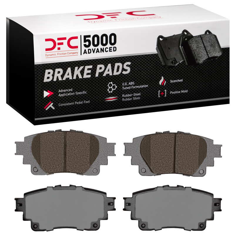Toyota Corolla Brake Pads (2) - Rear - DFC - 5000 Advanced Ceramic - `19-`25