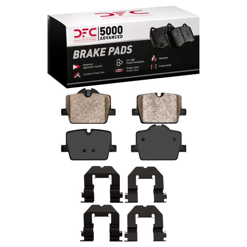 BMW Z4 Brake Pads - Rear - DFC - 5000 Advanced Ceramic - `19-`24