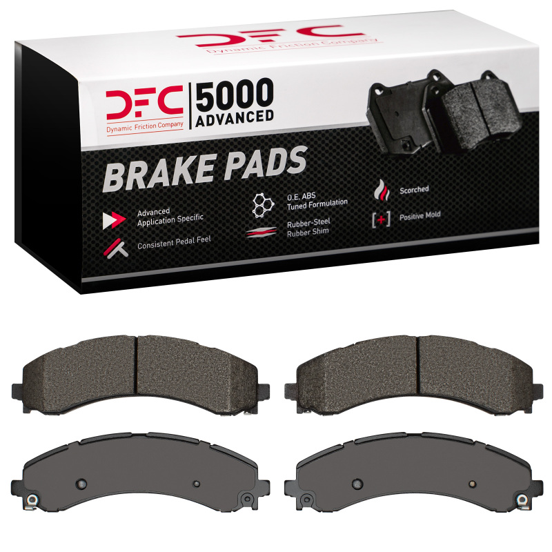 Ram 3500 Brake Pads - Rear - DFC - 5000 Advanced Semi Metallic - `19-`25