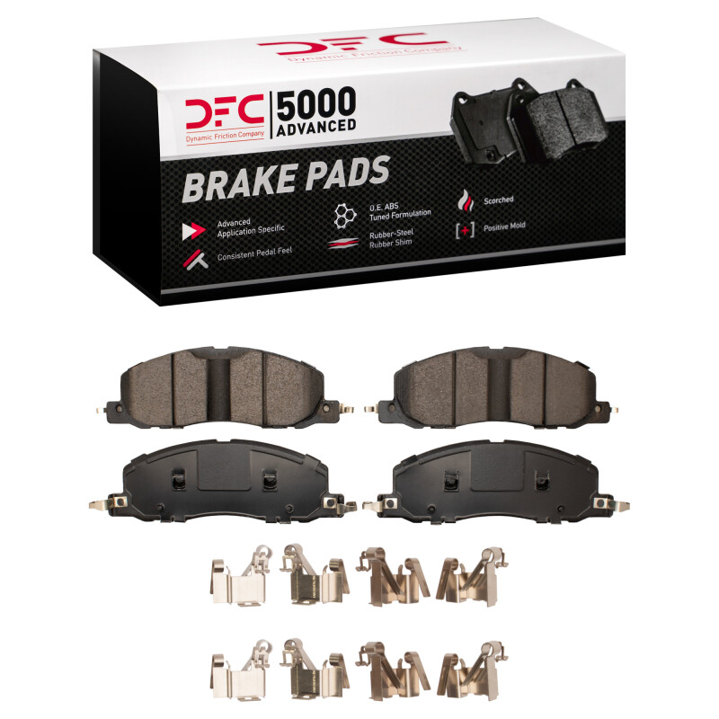 Ford Explorer Brake Pads - Front - DFC - 5000 Advanced Ceramic - `20-`25