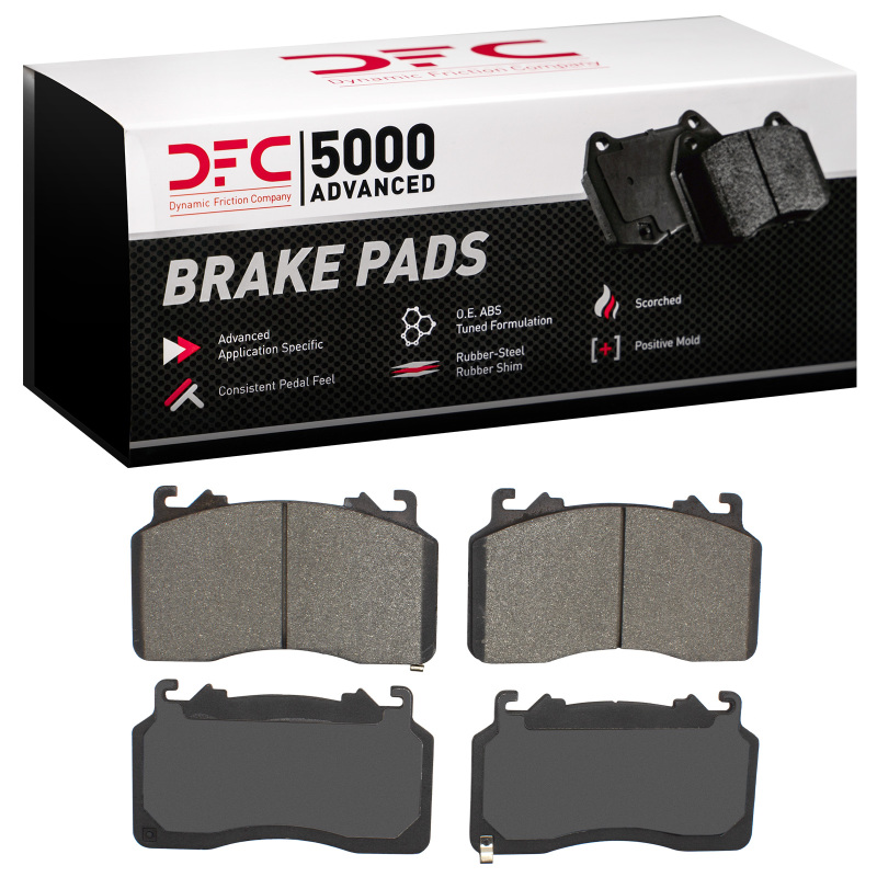 Ford Mustang Brake Pads - Front - DFC - 5000 Advanced Low Metallic - `20-`22
