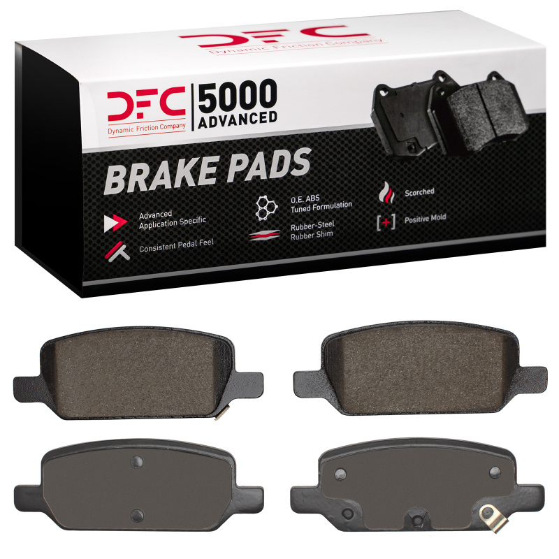 Tesla Model Y Brake Pads - Rear - DFC - 5000 Advanced Ceramic - `17-`25