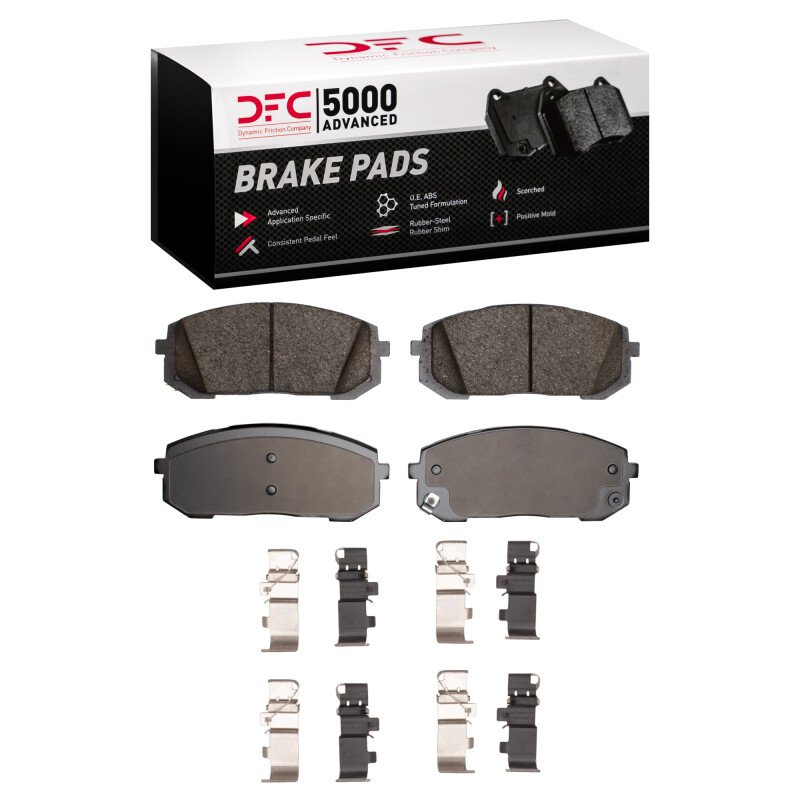 Hyundai Sonata Brake Pads - Front - DFC - 5000 Advanced Ceramic - `20-`25