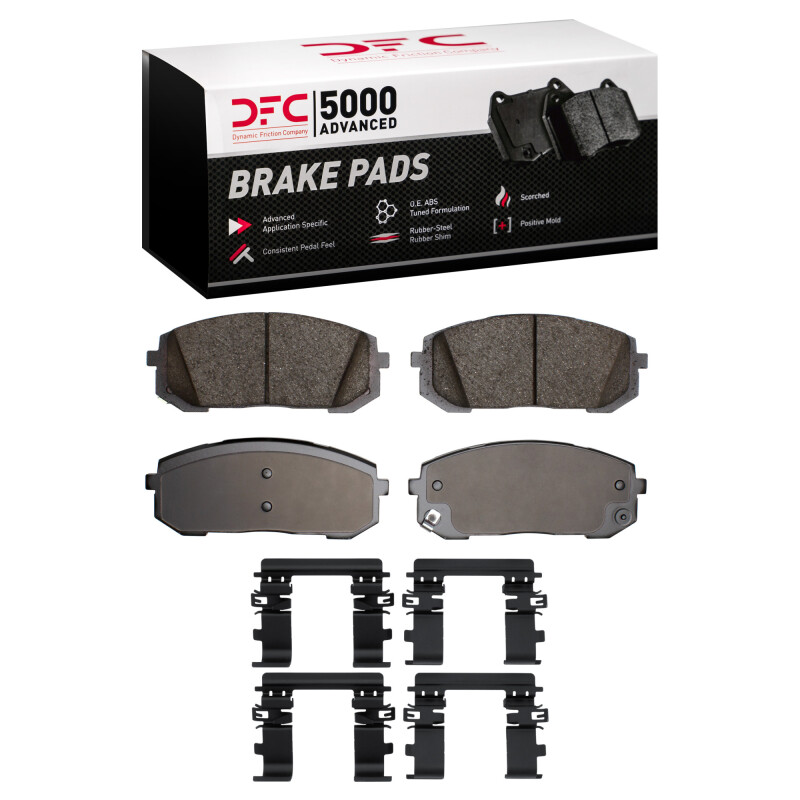 Hyundai Elantra Brake Pads - Front - DFC - 5000 Advanced Ceramic - `21-`25