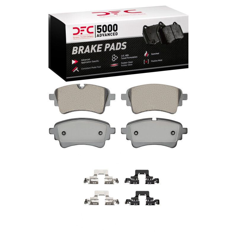 Audi A5 Sportback Brake Pads - Rear - DFC - 5000 Advanced Ceramic - `20-`25
